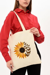 Zoozie Bags Bolso Tote Crema 35 x 40 cm